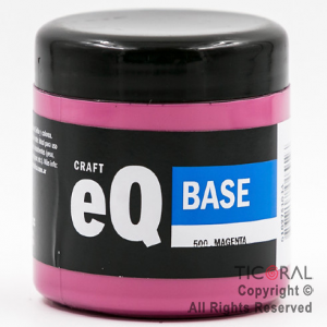 BASE ACRILICA EQ 500 MAGENTA 200 CC X 3 UNIDADES